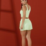 Short Sobreposto com Bolso Corrente Marinha