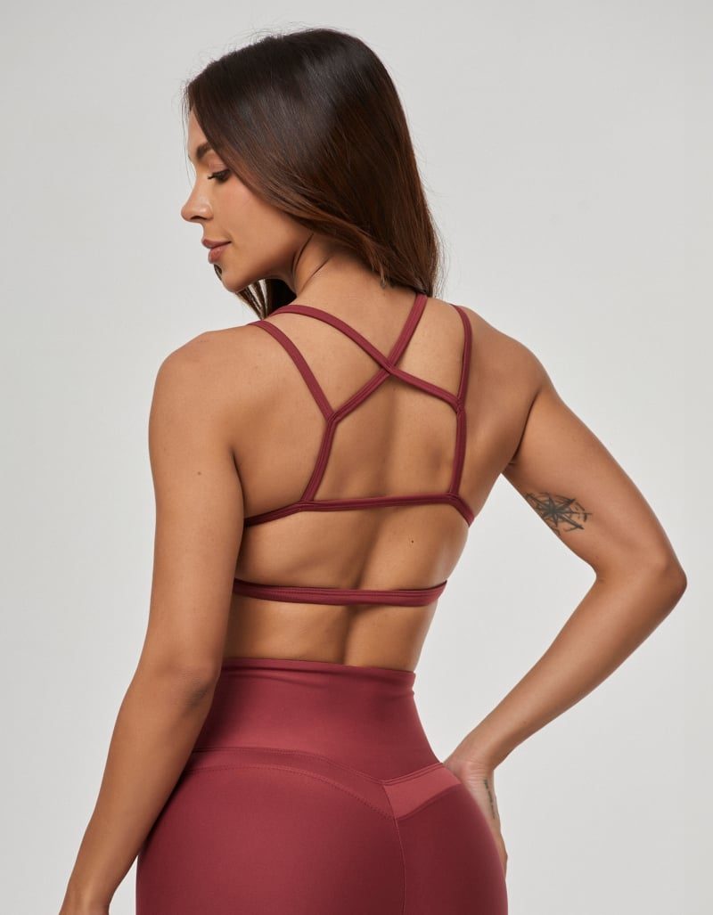 37a33543cbaea7502135efc02b3a5328.jpg Top Leve Sustentação Legacy Vermelho Adrenaline - Imagem 3