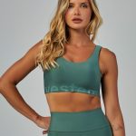 Top Média Sustentação Calm Verde Hera VESTEM