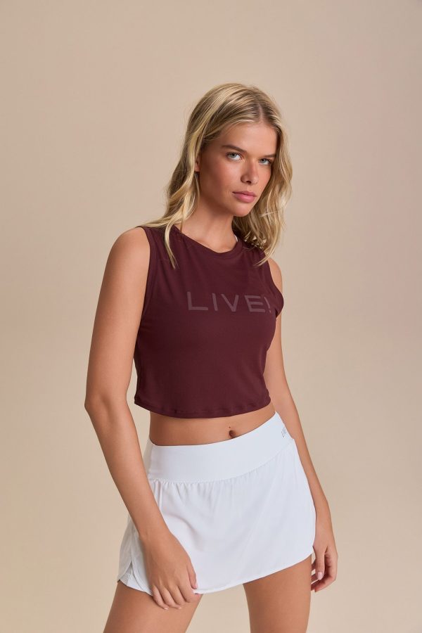 Regata Cropped LIVE Comfort - Imagem 2