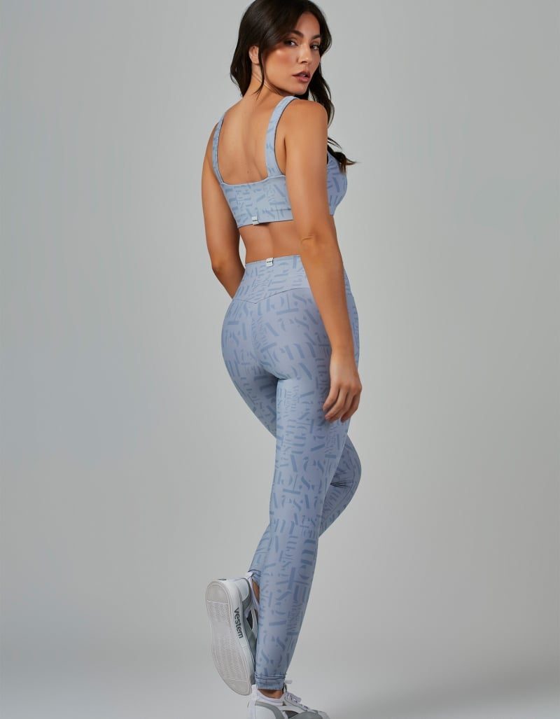 8dbcd5328641f23665ce39d1441a345f.jpg LEGGING SHAPE UP LOGOMANIA MYST  VESTEM - Imagem 1