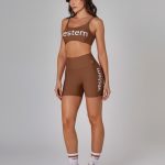 Shorts Embaixadoras Marrom Noz VESTEM