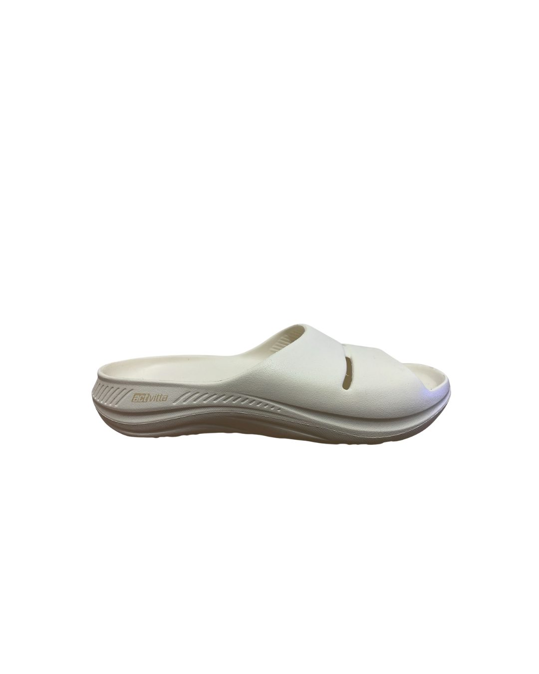 Slide Fem Creme Chinelo Slide EVA Fem- Activitta - Imagem 1